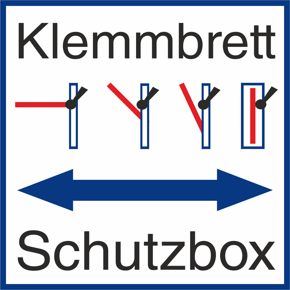 Klemmbrett Schutzbox